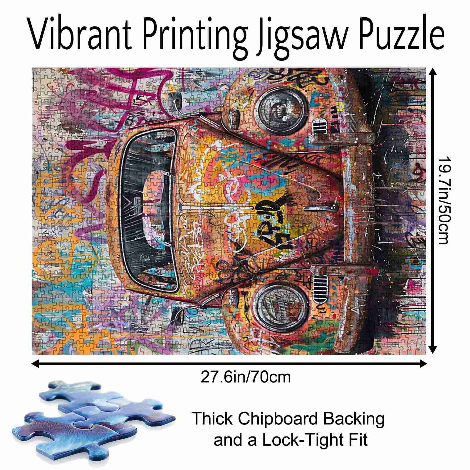 tucocoo-graffiti-beetle-car-puzzle-1000-teile-auto image 5