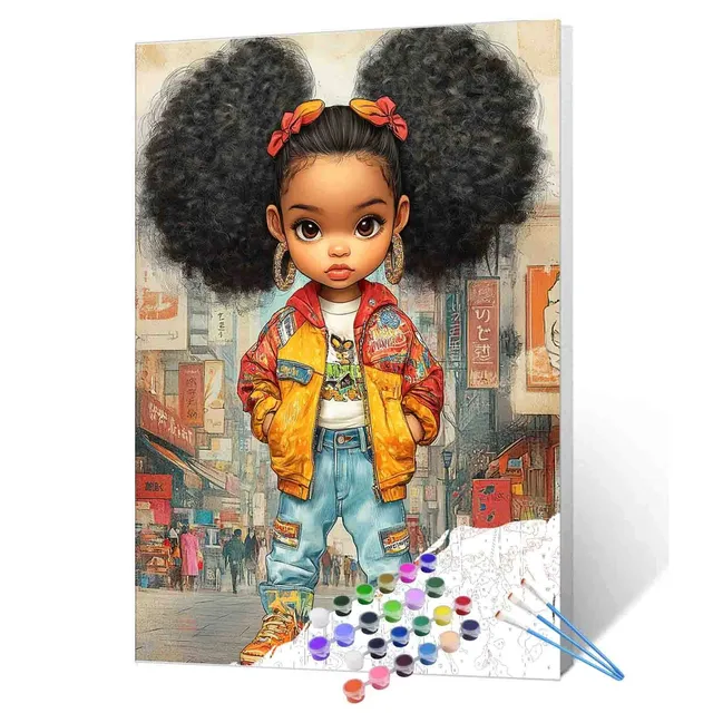 tucocoo-urban-afro-girl-malen-nach-zahlen-40x50cm image 1