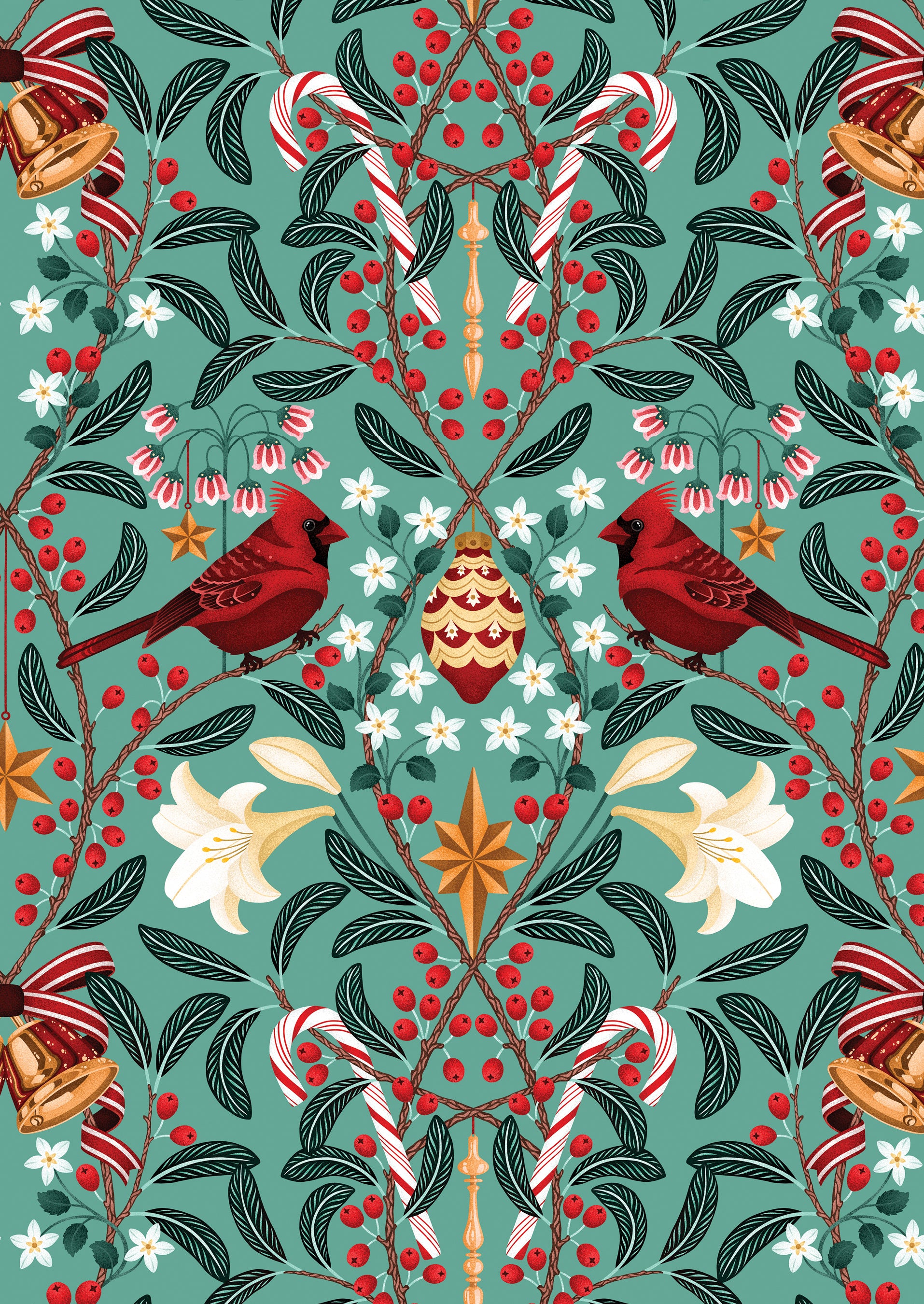 pomegranate-holiday-cards-catherine-marion-weihnachtskarten-set-box image 3
