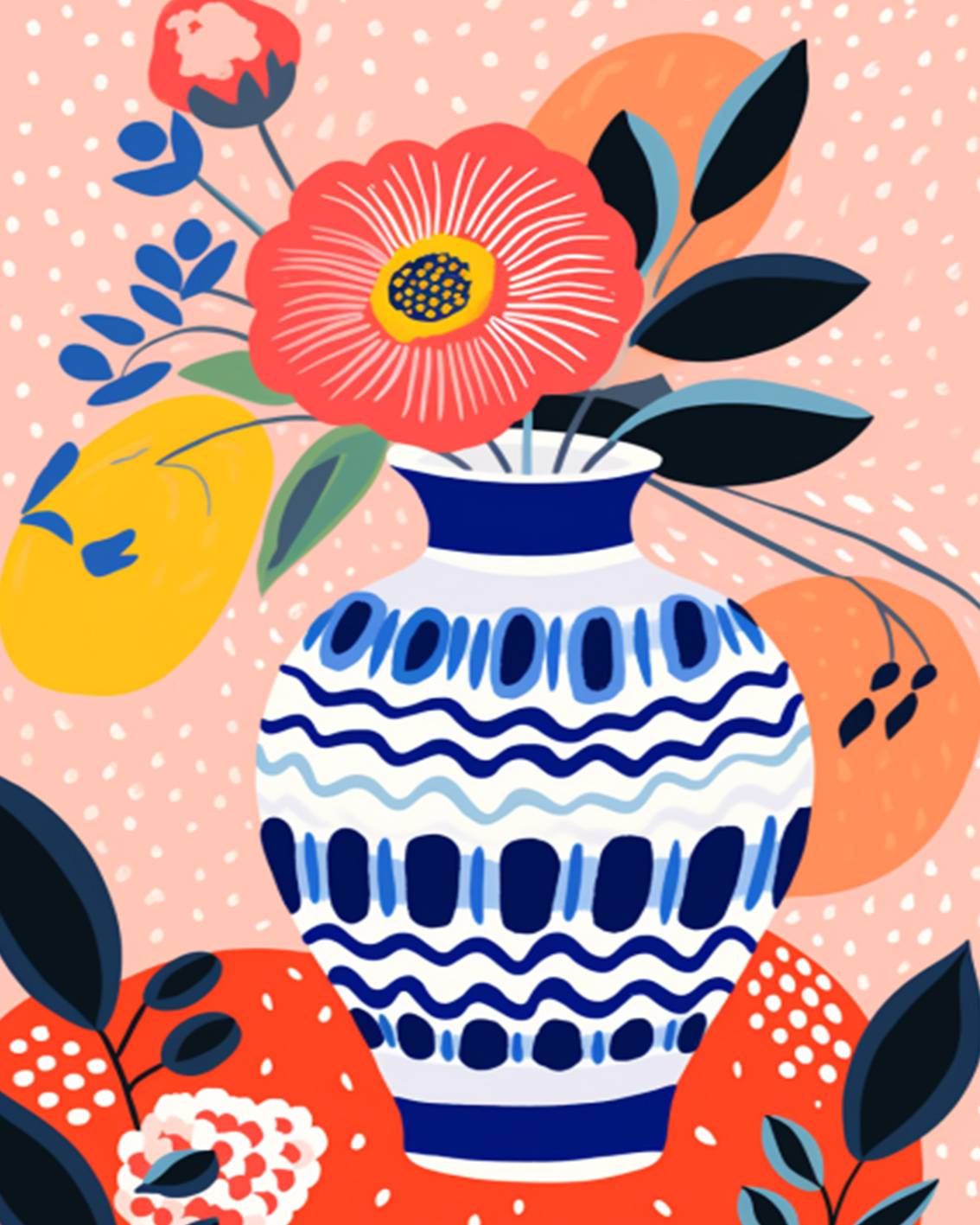 tucocoo-colorful-flowers-in-a-vase-malen-nach-zahlen-40x50 image 2