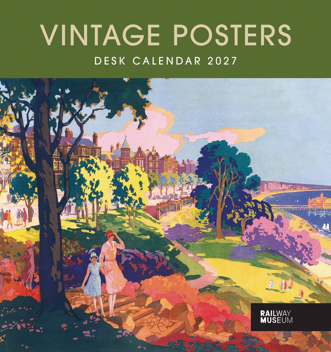 otter-house-vintage-posters-nrm-tischkalender-2027-eisenbahn image 1