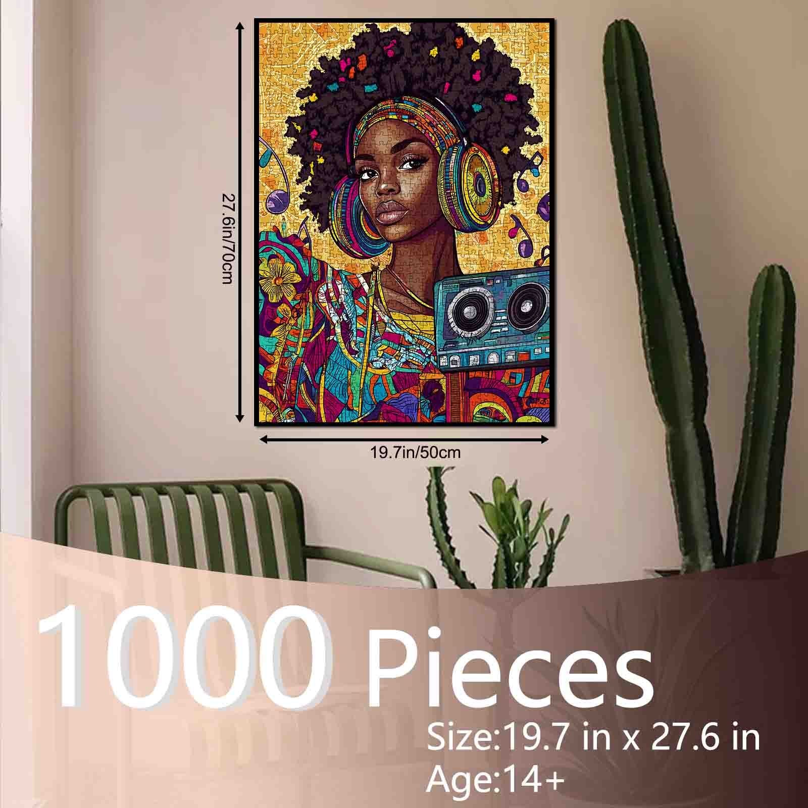 tucocoo-jigsaw-rock-and-roll-girl-puzzle-1000-teile-portrait image 5