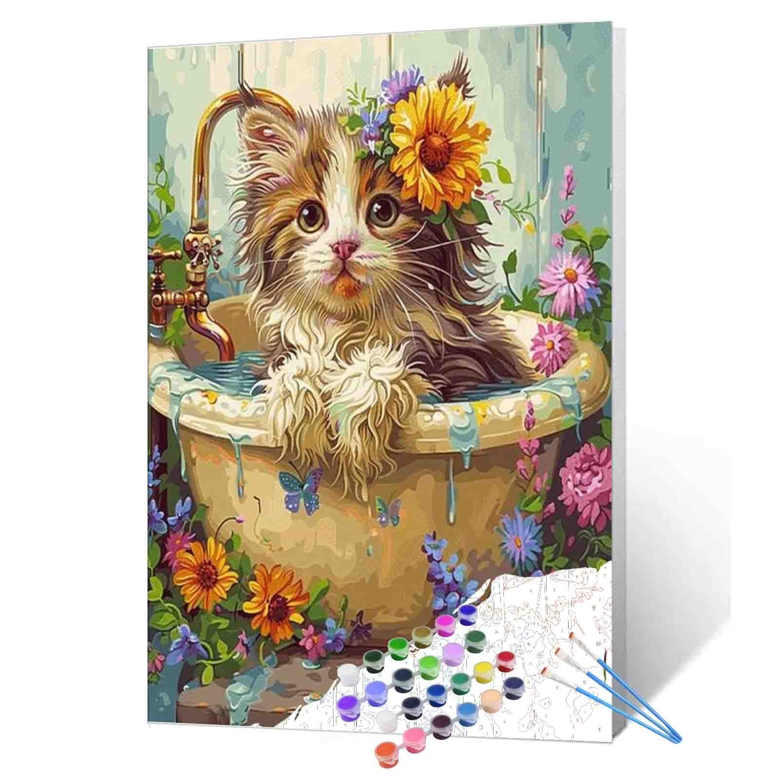 tucocoo-fluffy-kitten-malen-nach-zahlen-40x50-katze image 1
