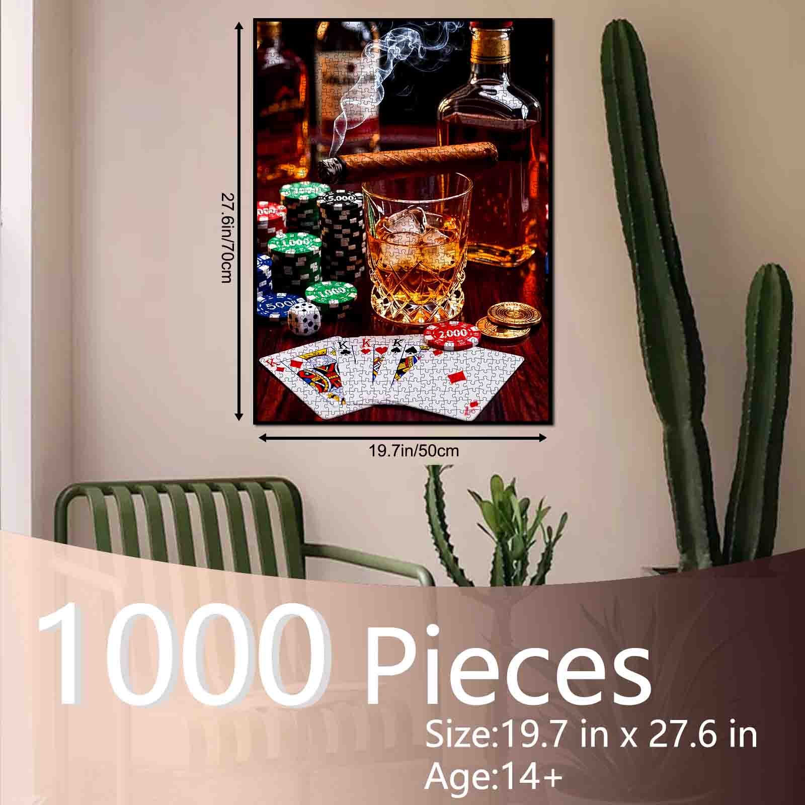 tucocoo-whiskey-night-poker-puzzle-1000-teile-whiskey image 5