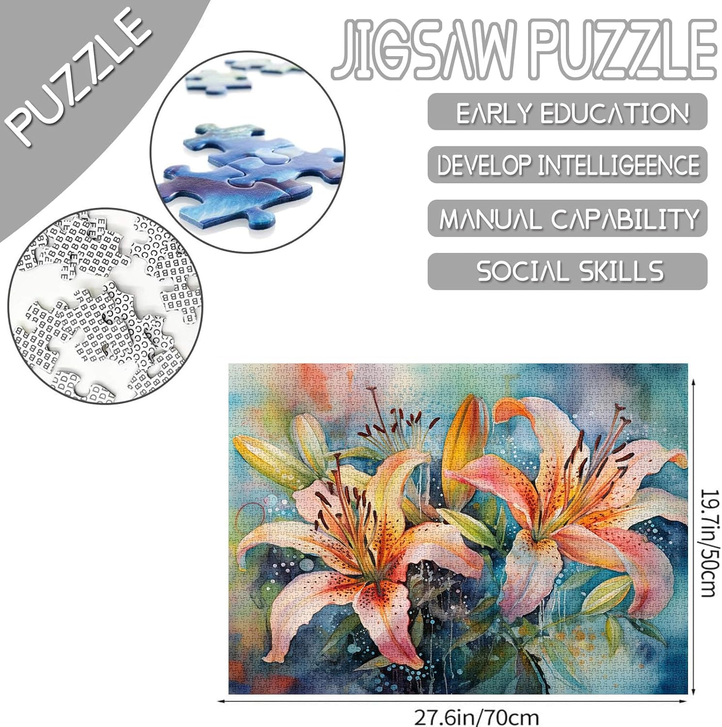 tucocoo-blooming-lilies-puzzle-1000-teile-lilien image 4