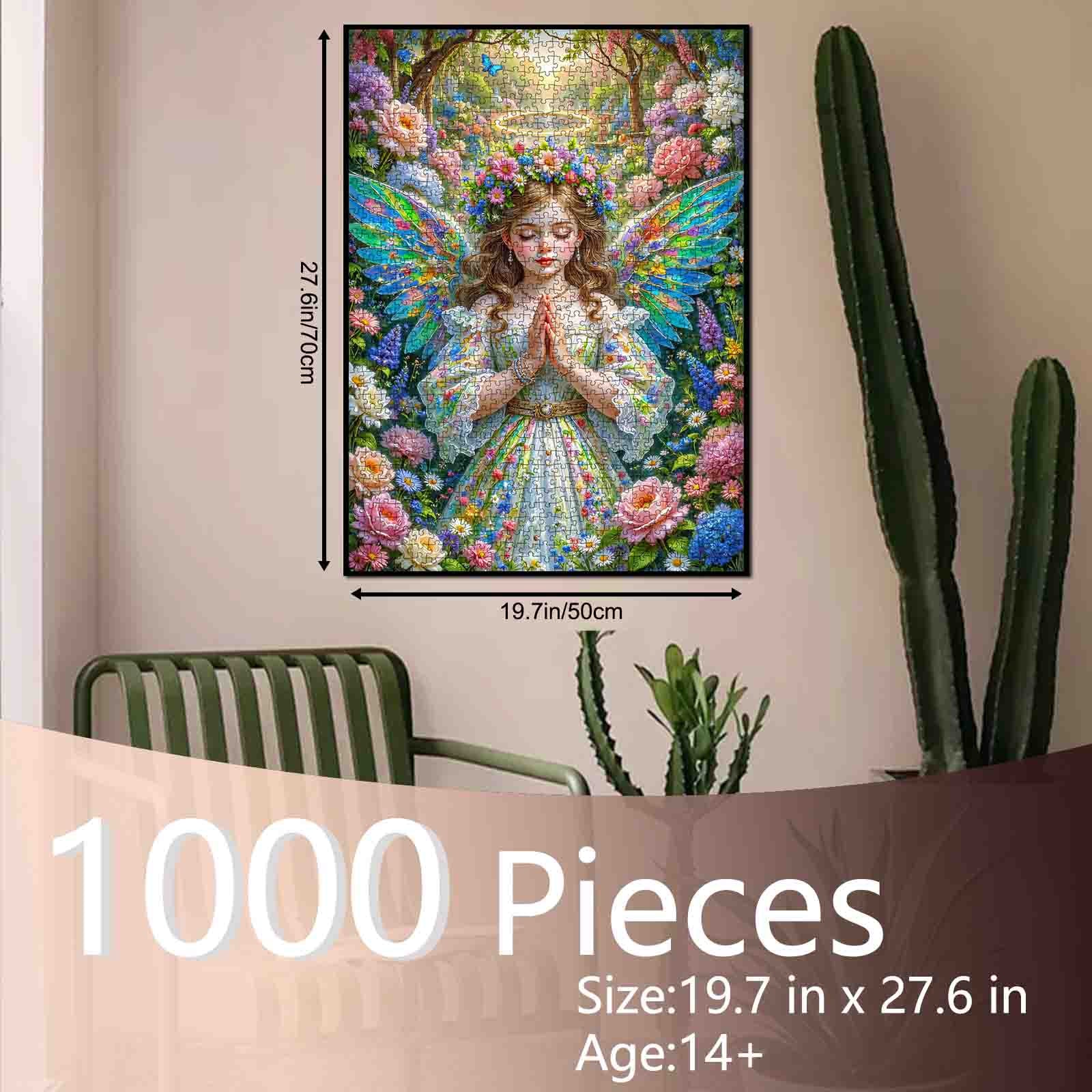 tucocoo-blossom-winged-fairy-garden-puzzle-1000-teile-fee image 5