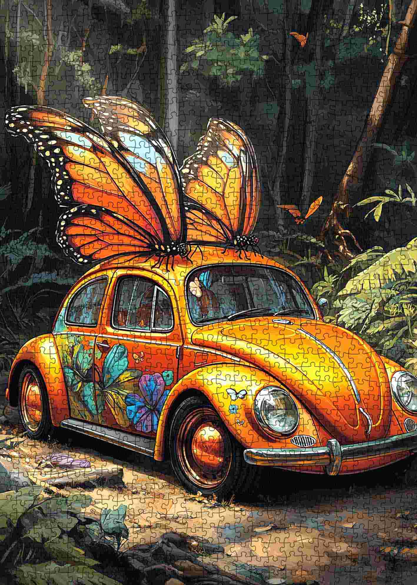tucocoo-butterfly-beetle-fantasy-puzzle-1000-teile-k-fer image 2