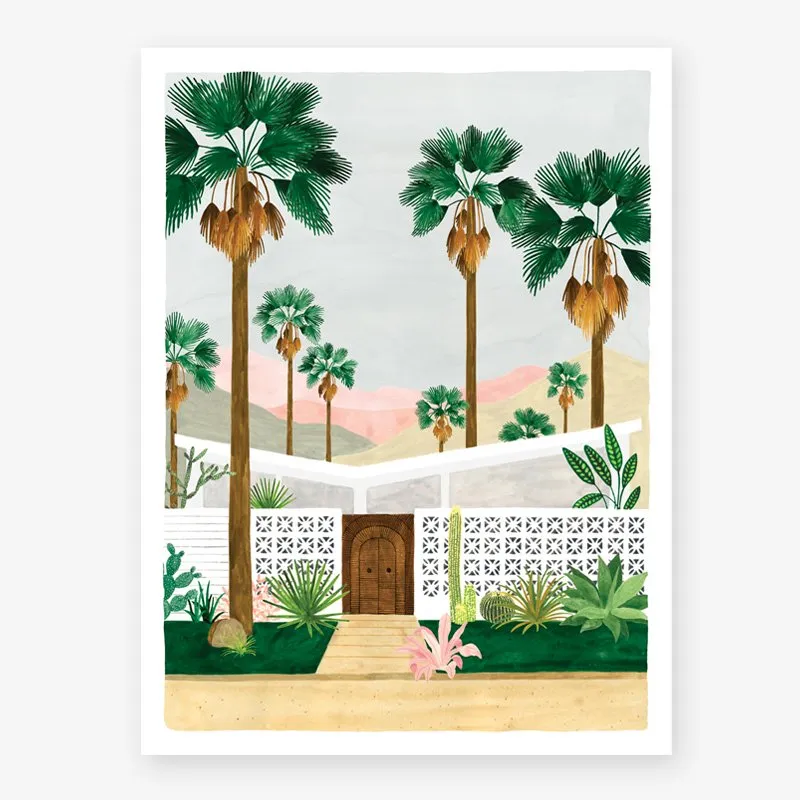 all-the-ways-to-say-palmspring-poster-50x70-palmen image 1