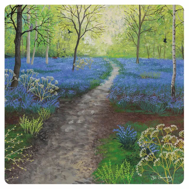 otter-house-jo-grundy-woodland-blue-gru-karte-waldmotiv image 1