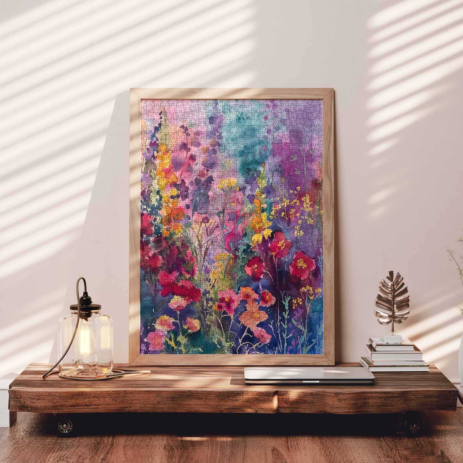 tucocoo-watercolor-garden-bloom-puzzle-1000-teile-aquarell image 3