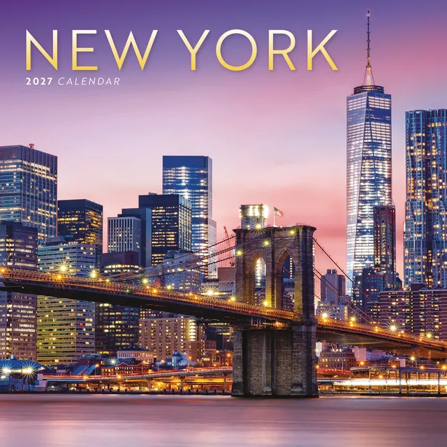 otter-house-new-york-mini-kalender-2027-wandkalender image 1
