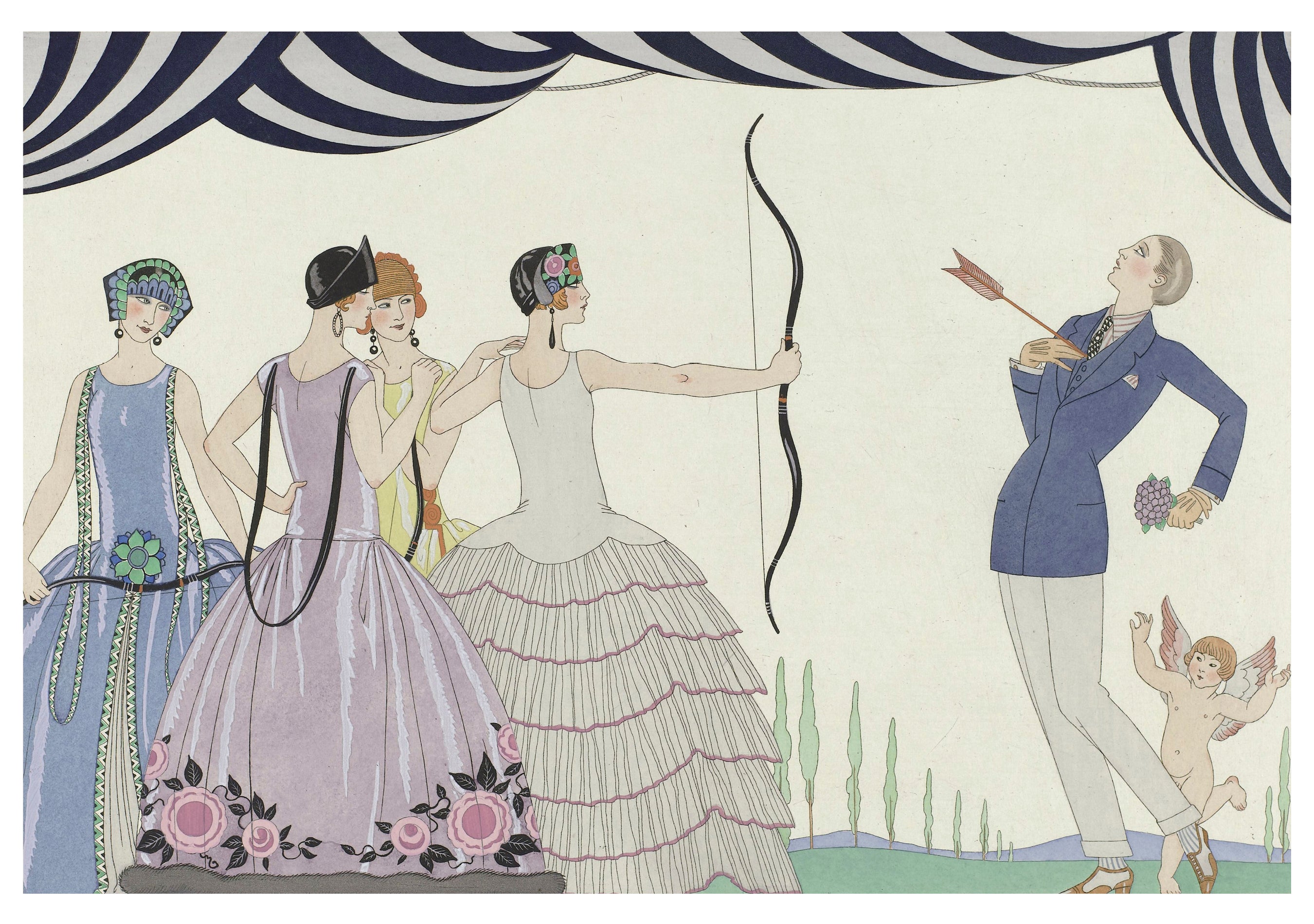 pomegranate-george-barbier-boxed-notecard-karten-set-humor image 5