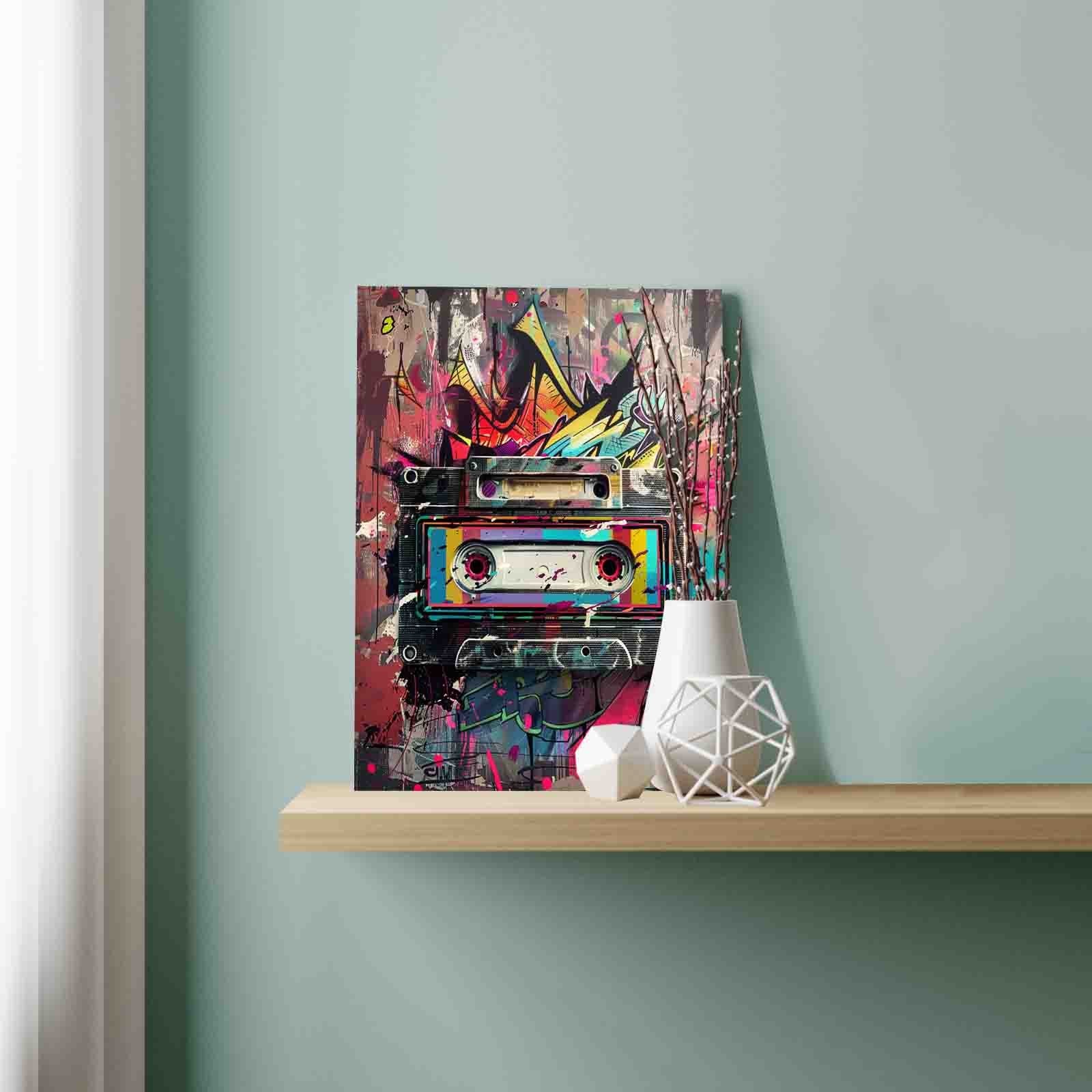 tucocoo-paint-by-numbers-graffiti-retro-cassette-tape-malen-nach-zahlen-40x50-oh image 3