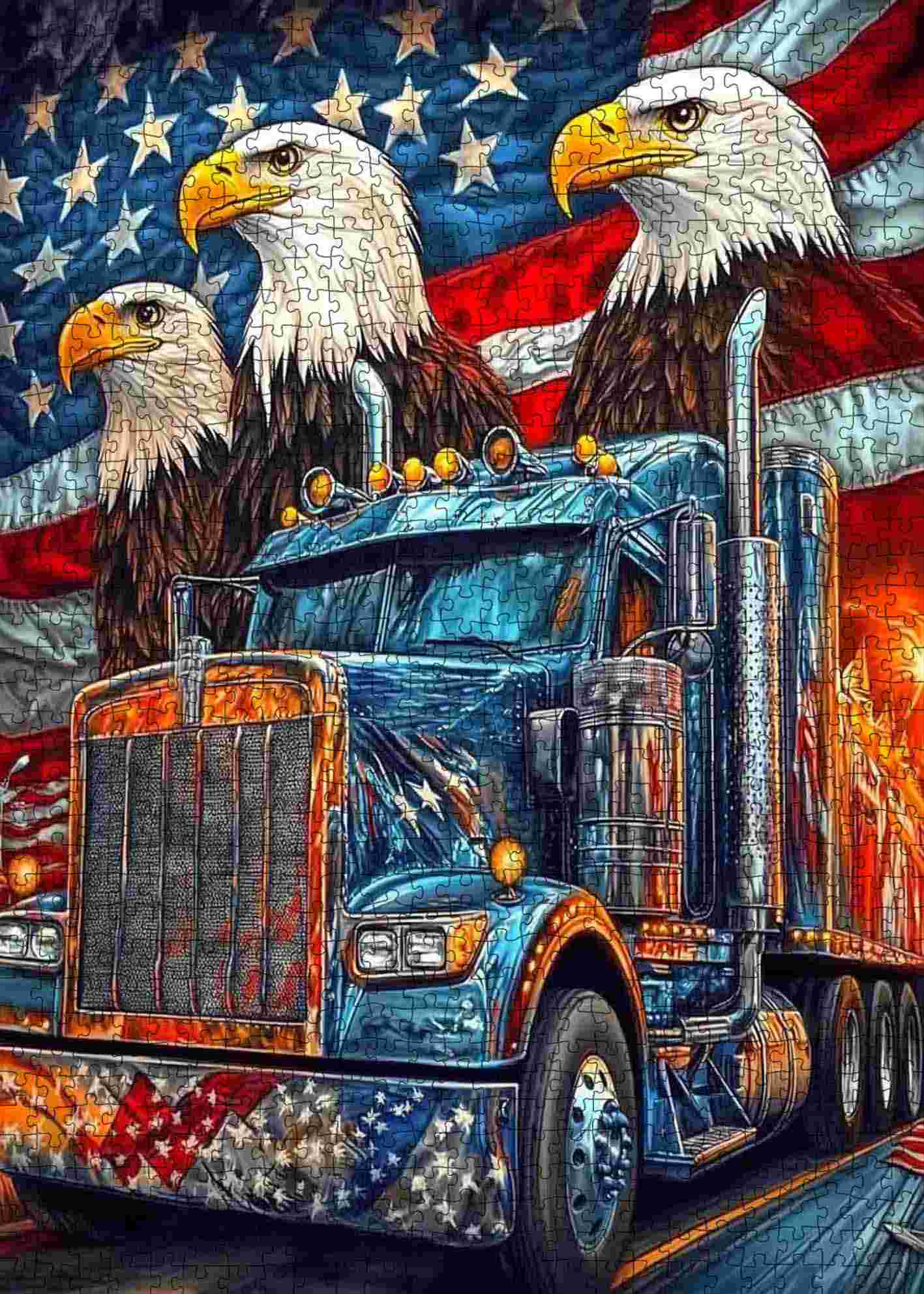 tucocoo-american-spirit-truck-puzzle-1000-teile-truck image 2