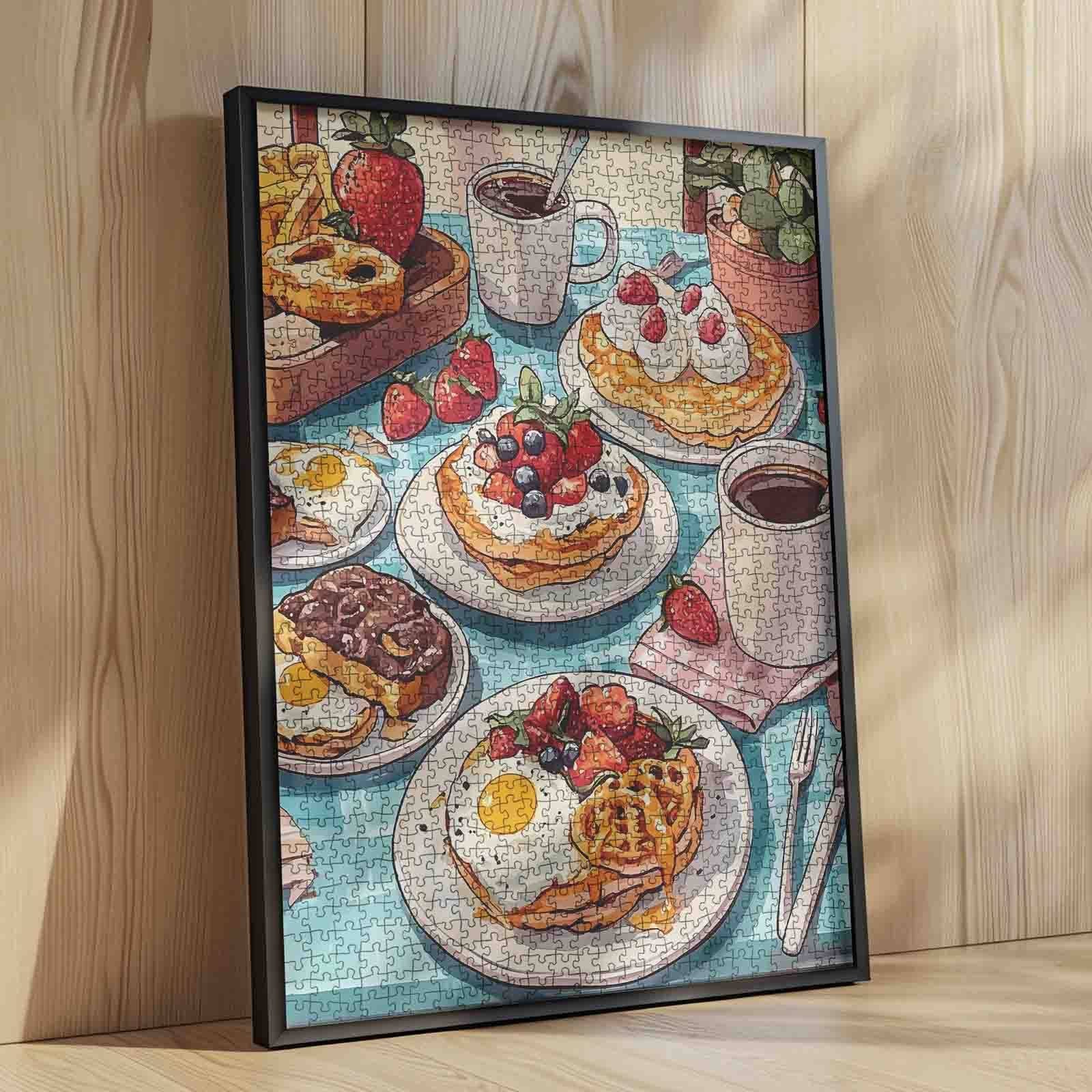tucocoo-brunch-feast-sunny-table-puzzle-1000-teile-essen image 4