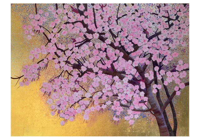 pomegranate-joan-metcalf-cherry-blossoms-geburtstagskarte image 1