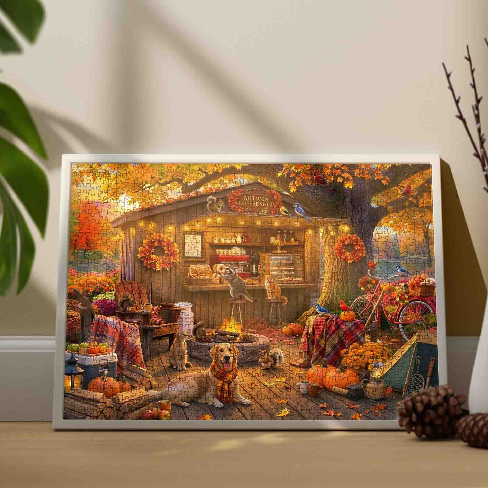 tucocoo-autumn-coffee-shop-retreat-puzzle-1000-teile-herbst image 3