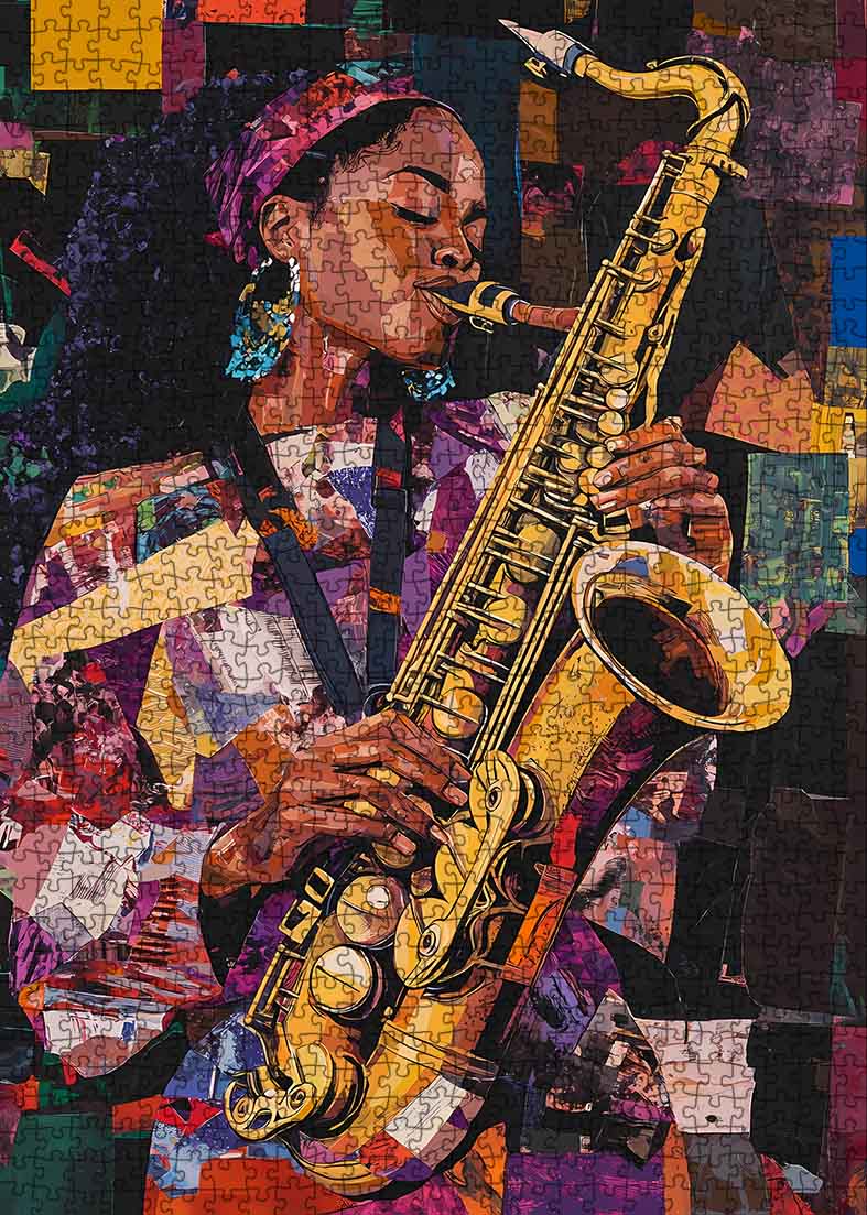 tucocoo-soulful-saxophone-melody-puzzle-1000-teile-jazz image 2