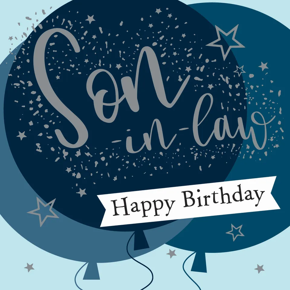 otter-house-family-circle-karte-son-in-law-geburtstag-sterne image 1