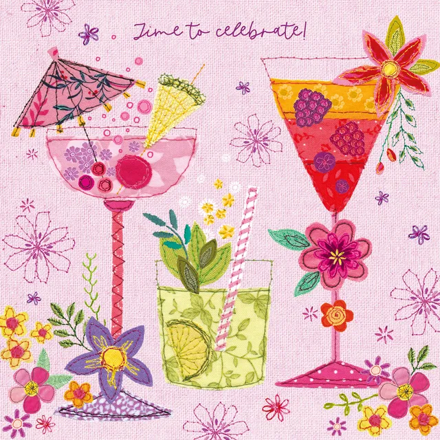 otter-house-the-sewing-box-cocktails-gru-karte-geburtstag image 1