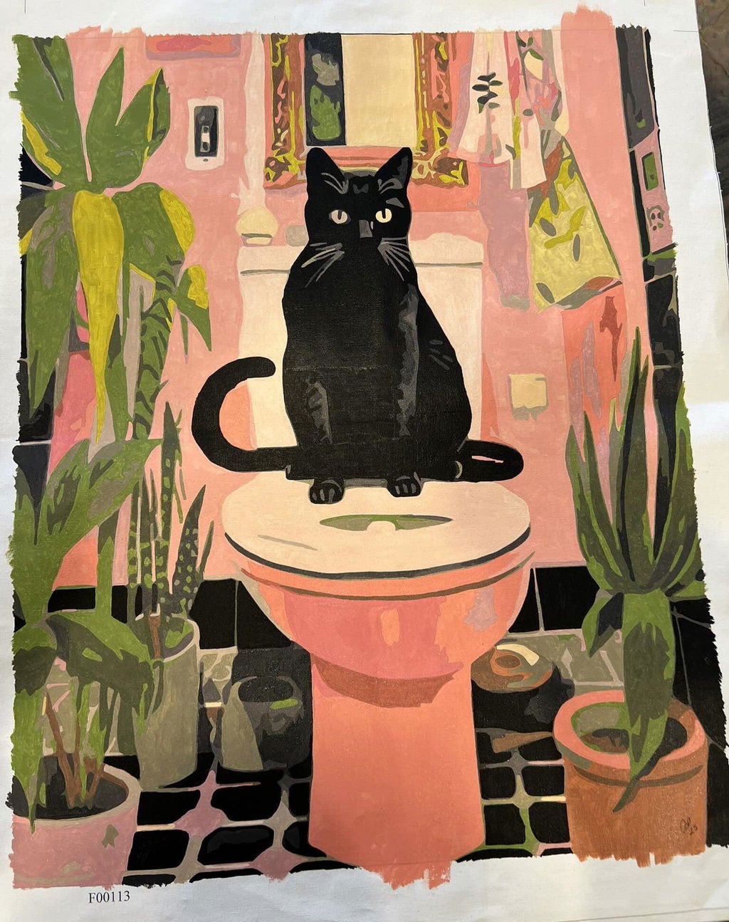 Katze mit Blick