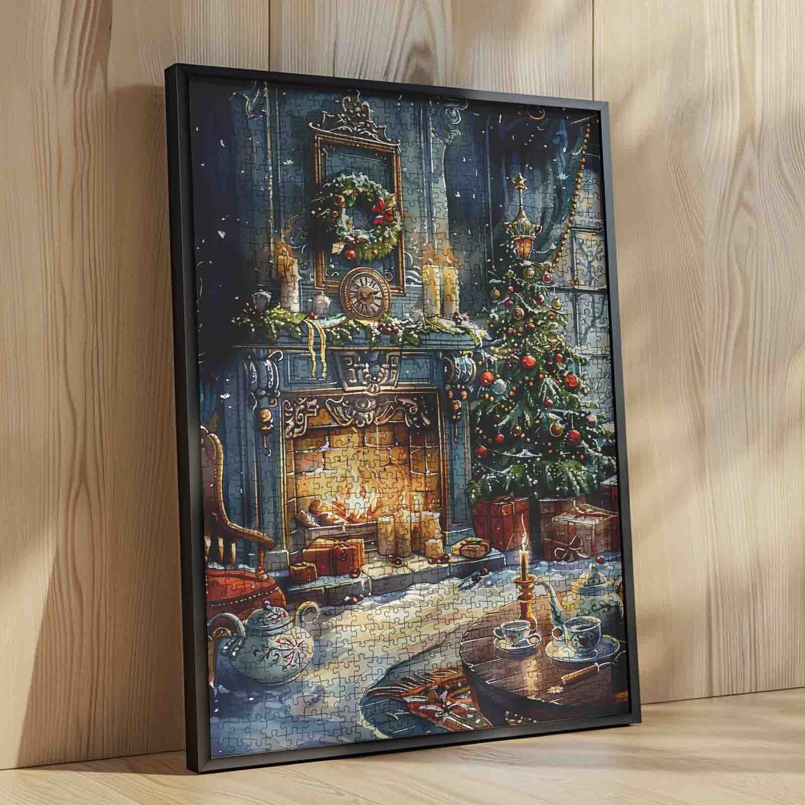 tucocoo-cozy-holiday-hearth-puzzle-1000-teile-kamin image 4