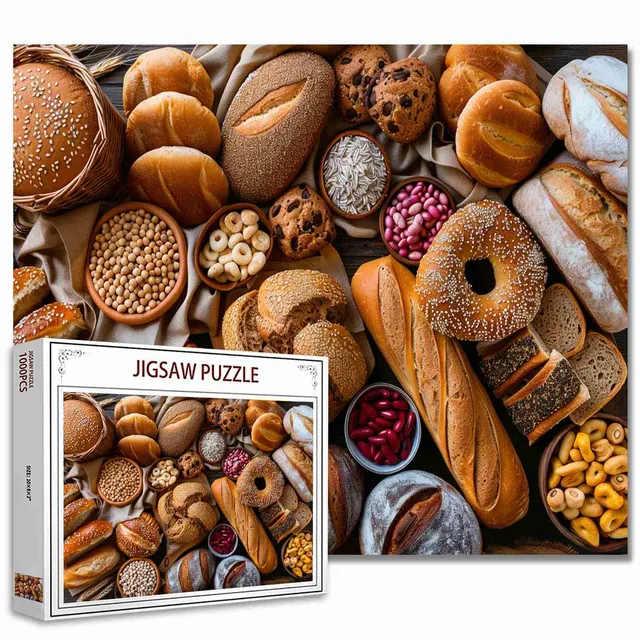 tucocoo-rustic-breads-and-grains-puzzle-1000-teile-brot image 1