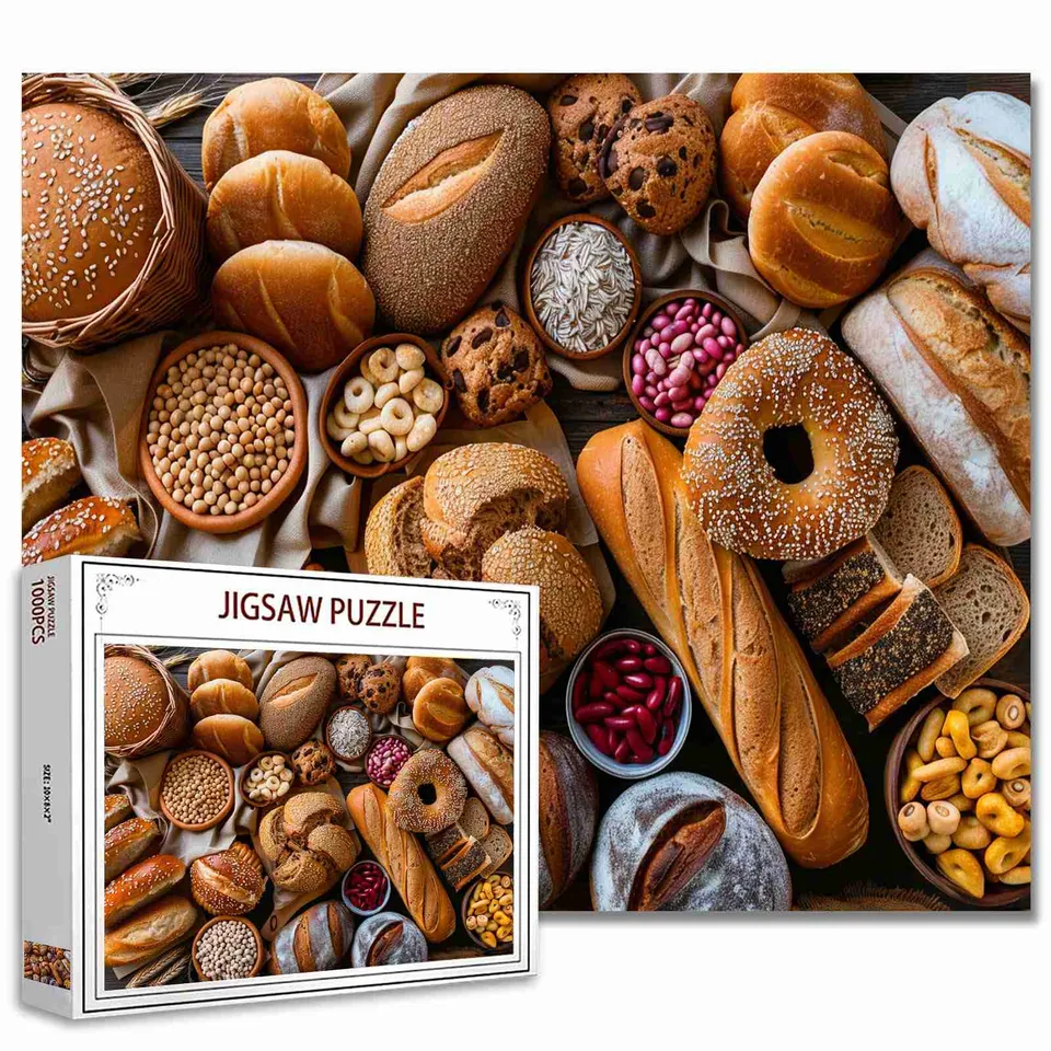 tucocoo-rustic-breads-and-grains-puzzle-1000-teile-brot image 1