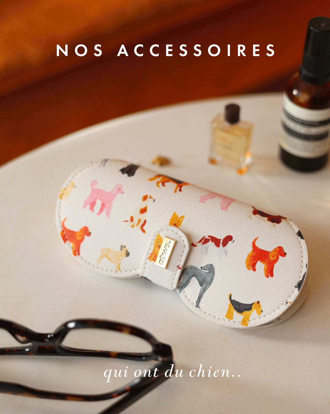 all-the-ways-to-say-dogs-clip-case-brillenetui-hunde-pu-leder image 2