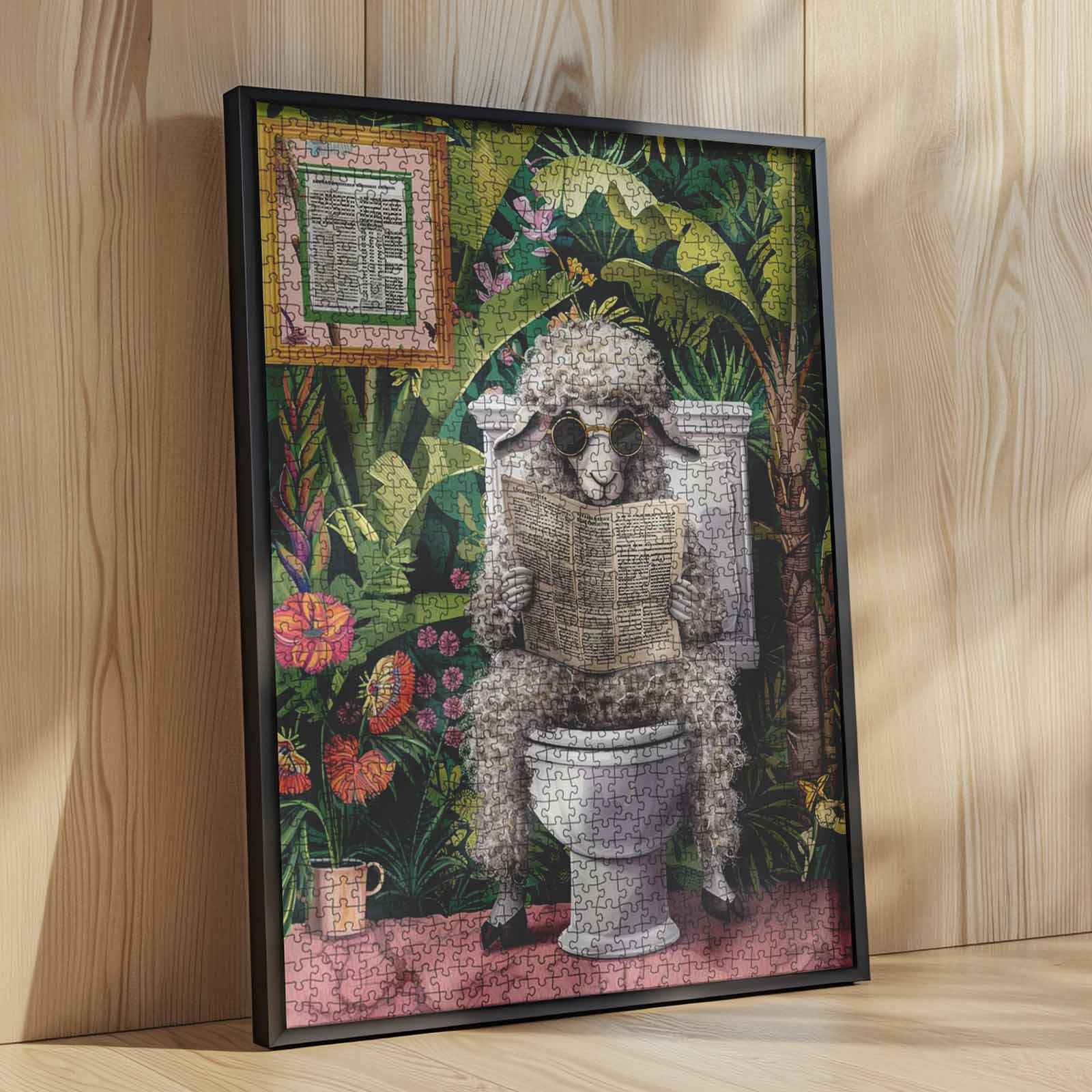 tucocoo-schaf-auf-toilette-puzzle-1000-teile-badmotiv image 4