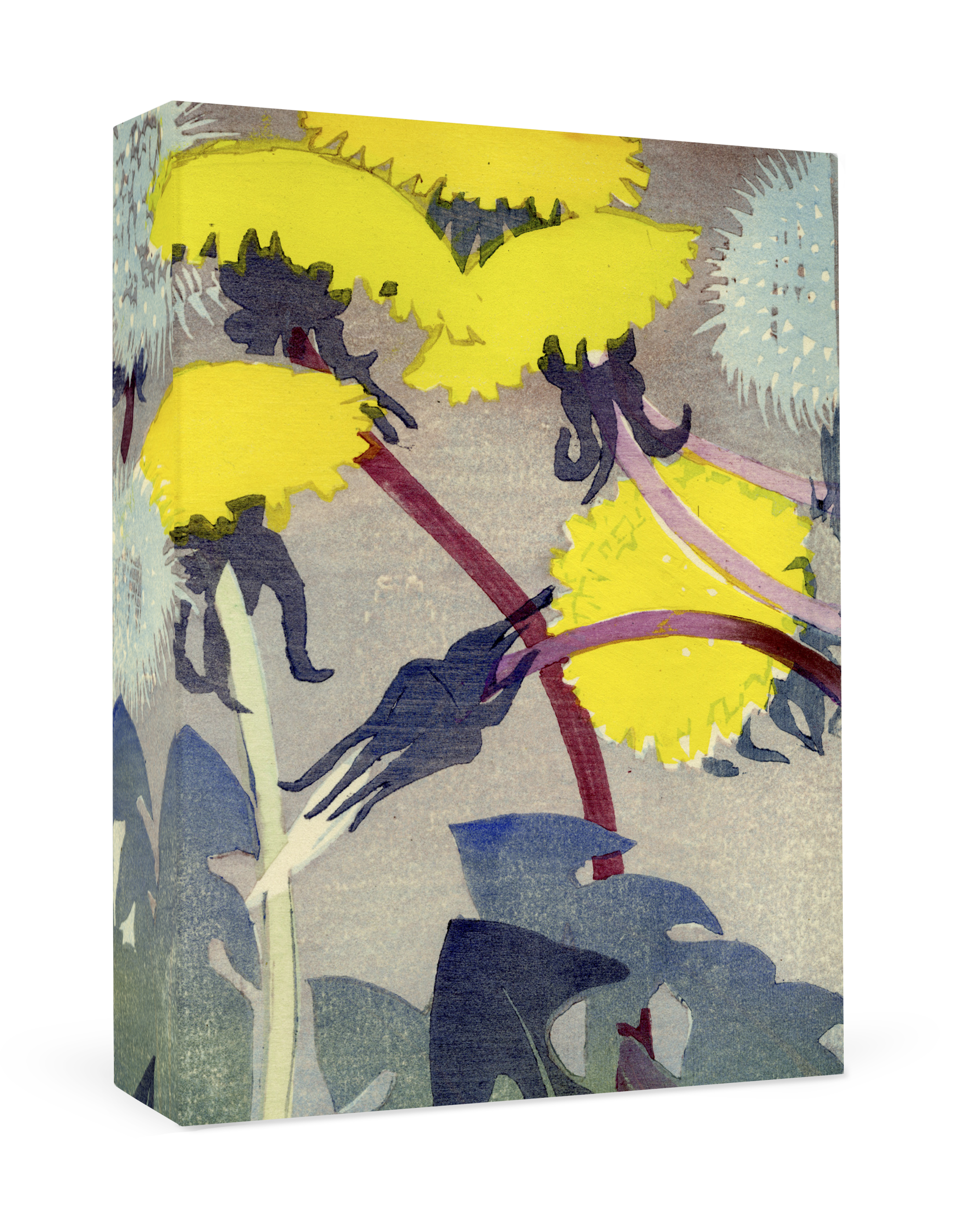 pomegranate-mabel-royds-dandelions-kartenbox-klein-blumen image 1