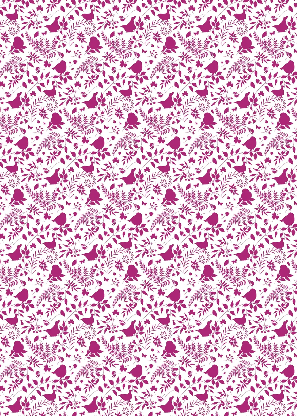 otter-house-silhouette-birds-seidenpapier-rosa-3-bogen-v-gel image 1