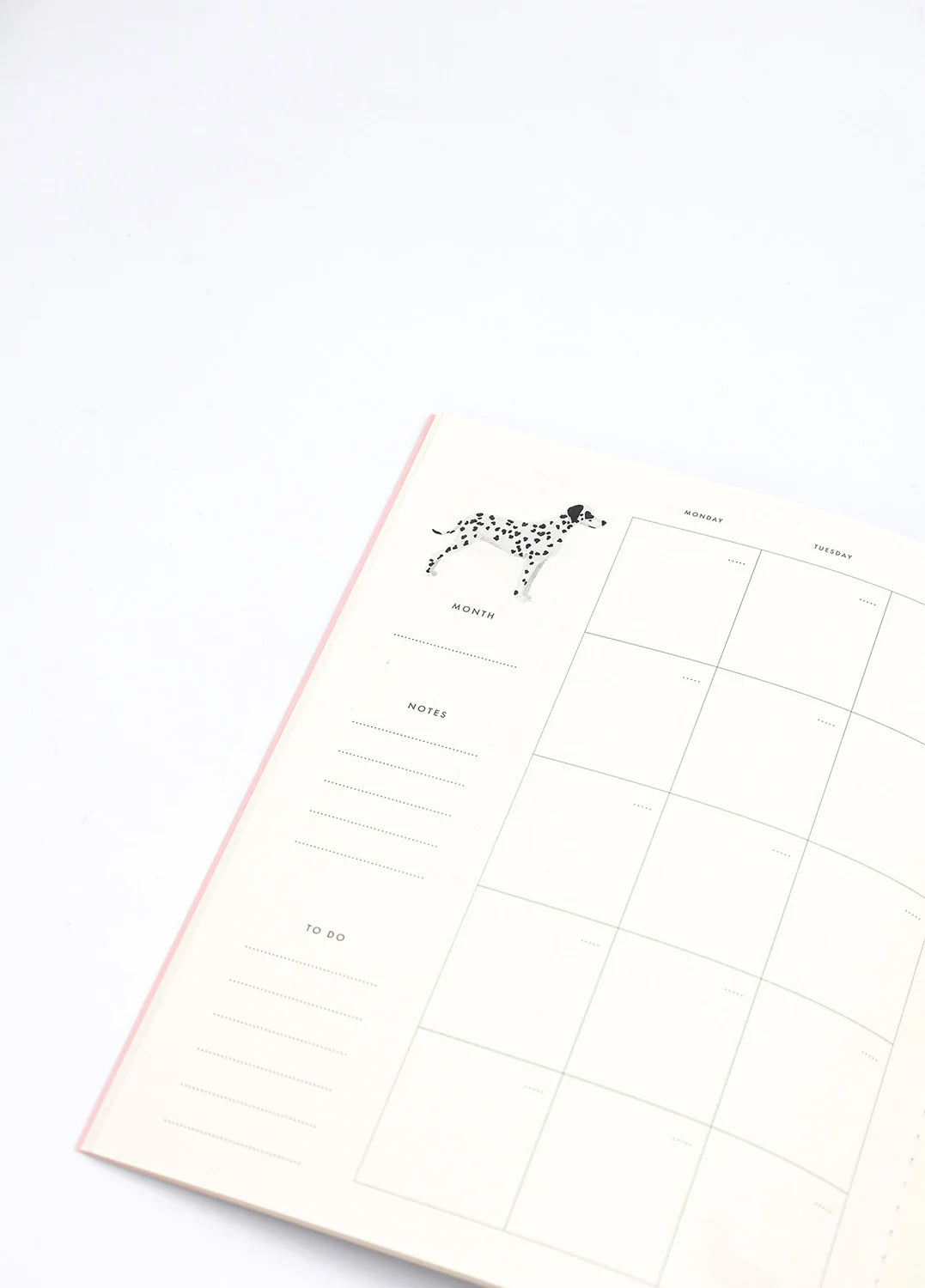 all-the-ways-to-say-dogues-monthly-planner-hund-19x24-5-cm image 2