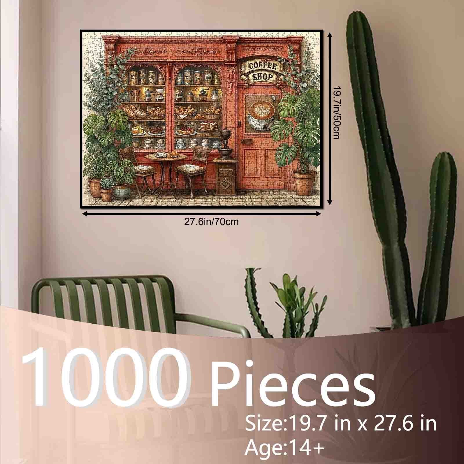 tucocoo-vintage-botanical-coffee-shop-puzzle-1000-teile-caf image 5