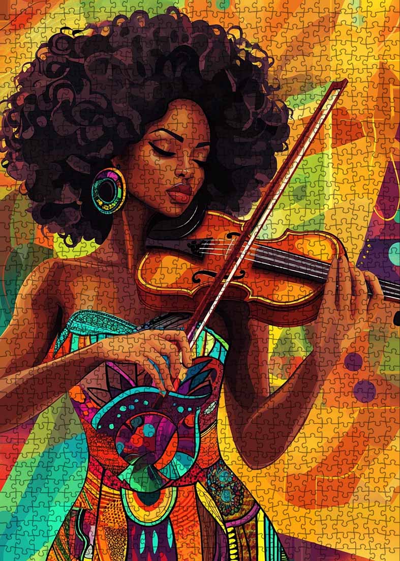 tucocoo-jigsaw-rhythms-of-the-soul-puzzle-1000-teile-geige image 2