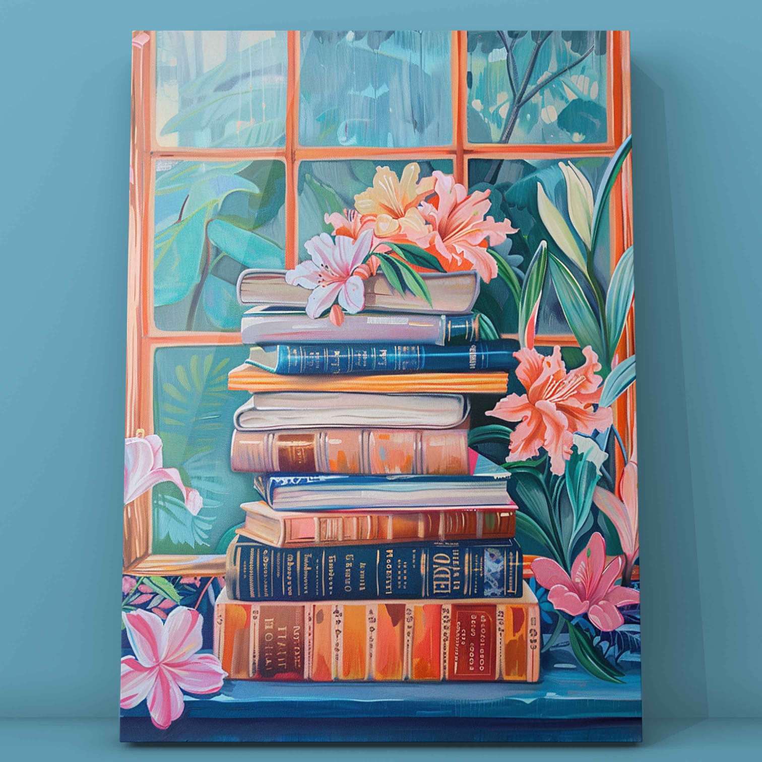 tucocoo-books-flowers-malen-nach-zahlen-b-cher-40x50 image 2