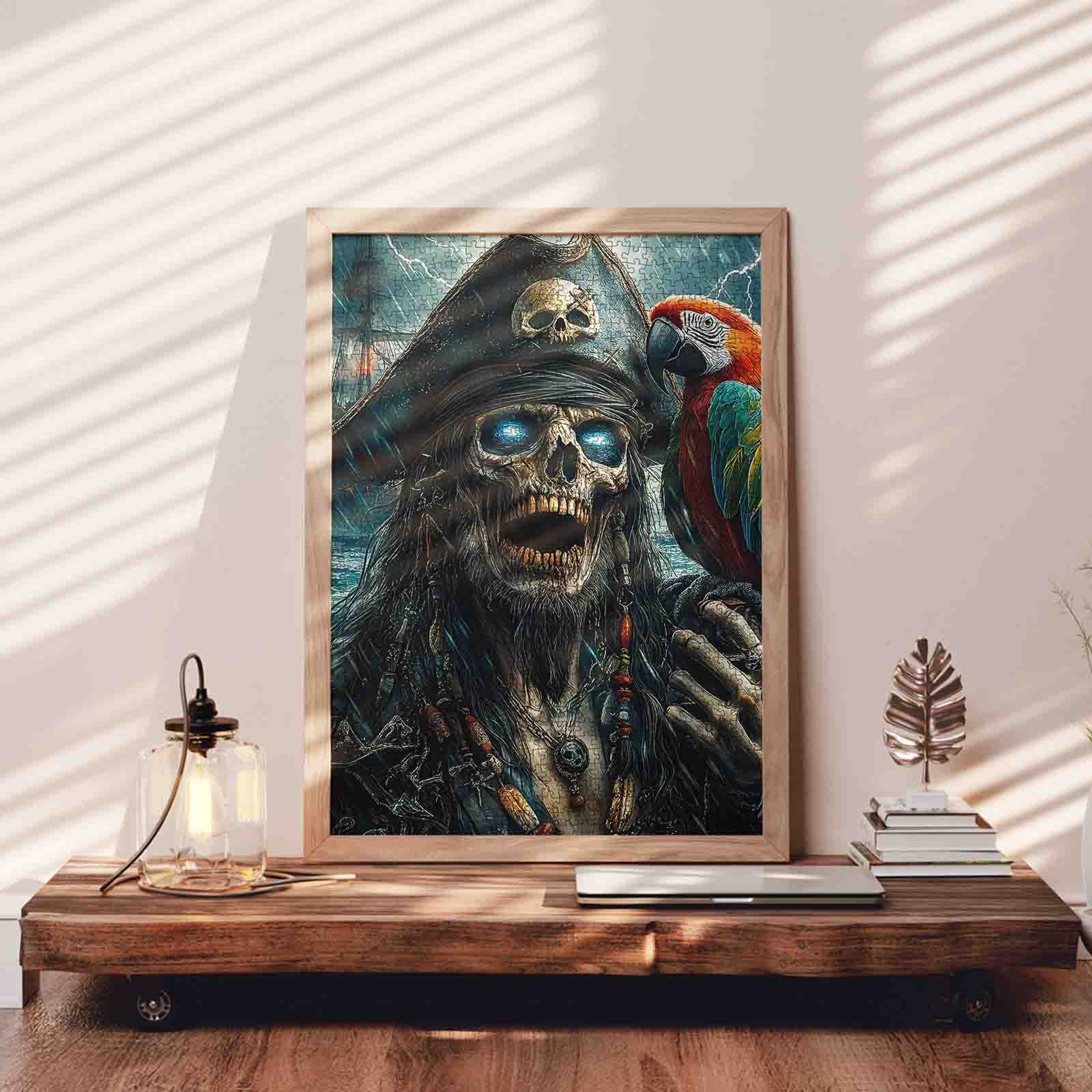 tucocoo-pirate-skull-parrot-puzzle-1000-teile-pirat image 3