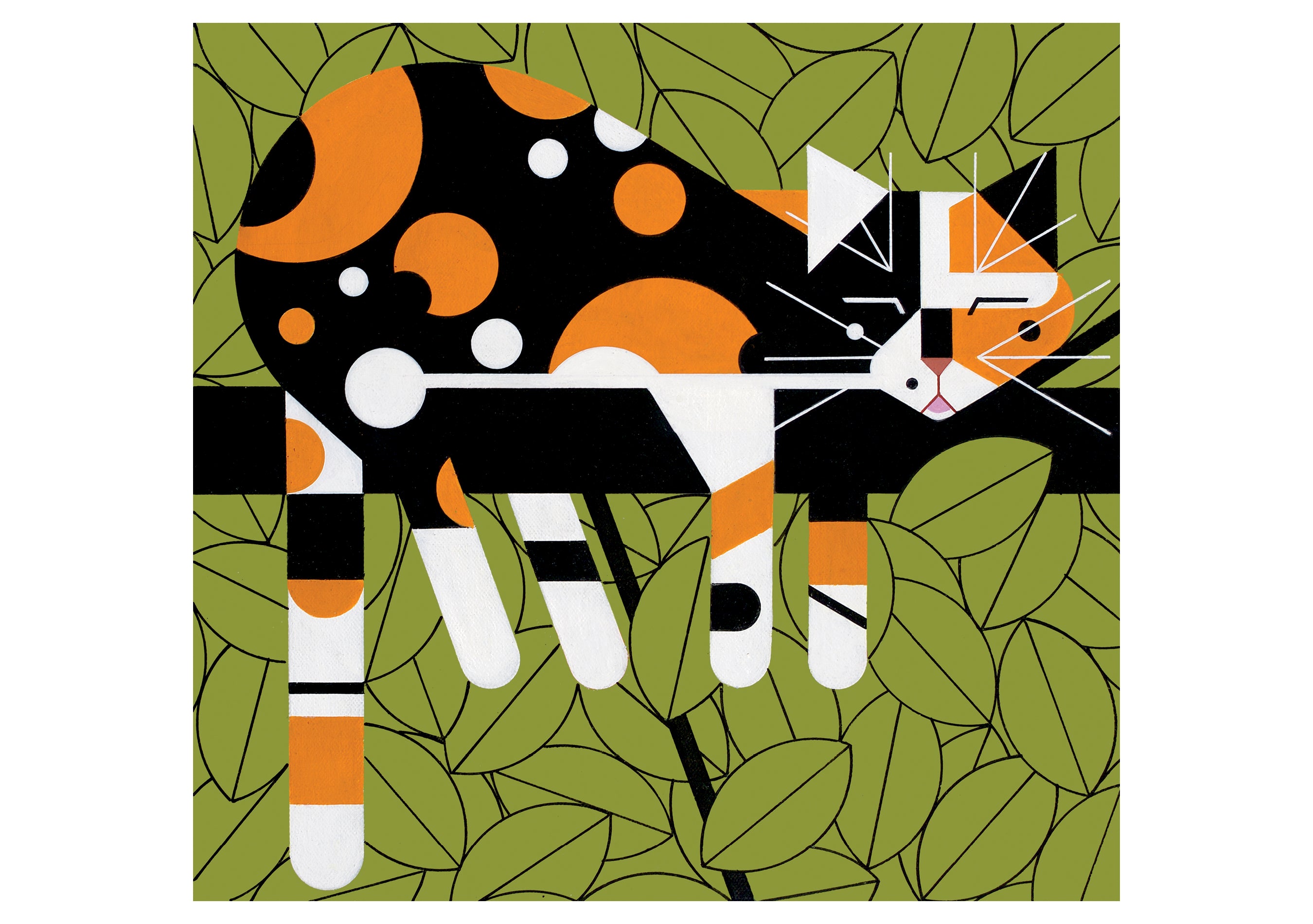 pomegranate-charley-harper-limp-on-a-limb-geburtstagskarte image 1