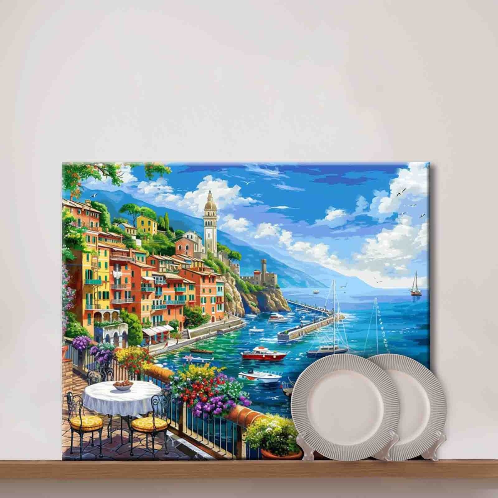 tucocoo-colorful-seaside-village-malen-nach-zahlen-40x50-ohne-rahmen image 3