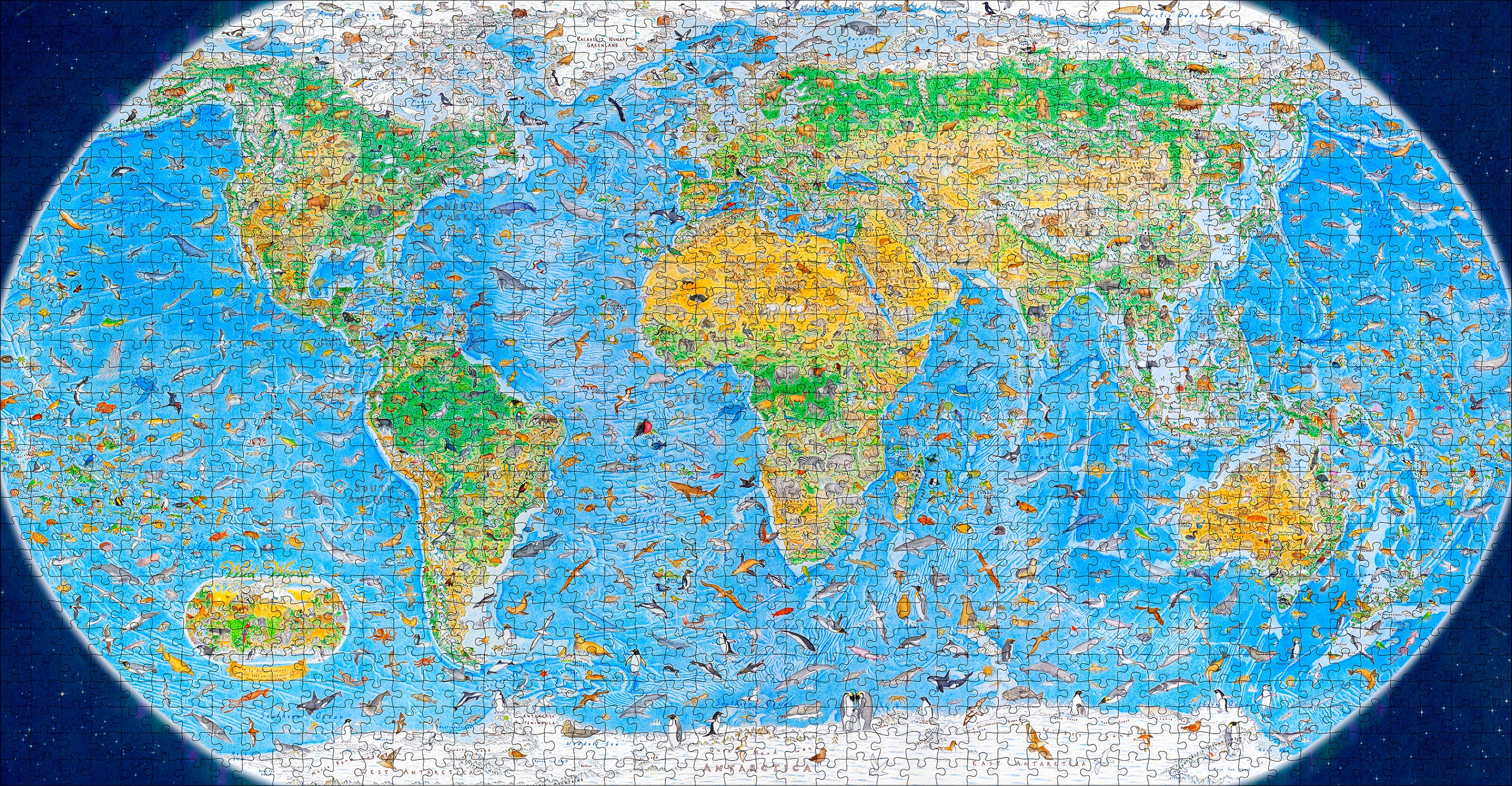 pomegranate-anton-thomas-wild-world-puzzle-1500-teile-tiere image 2