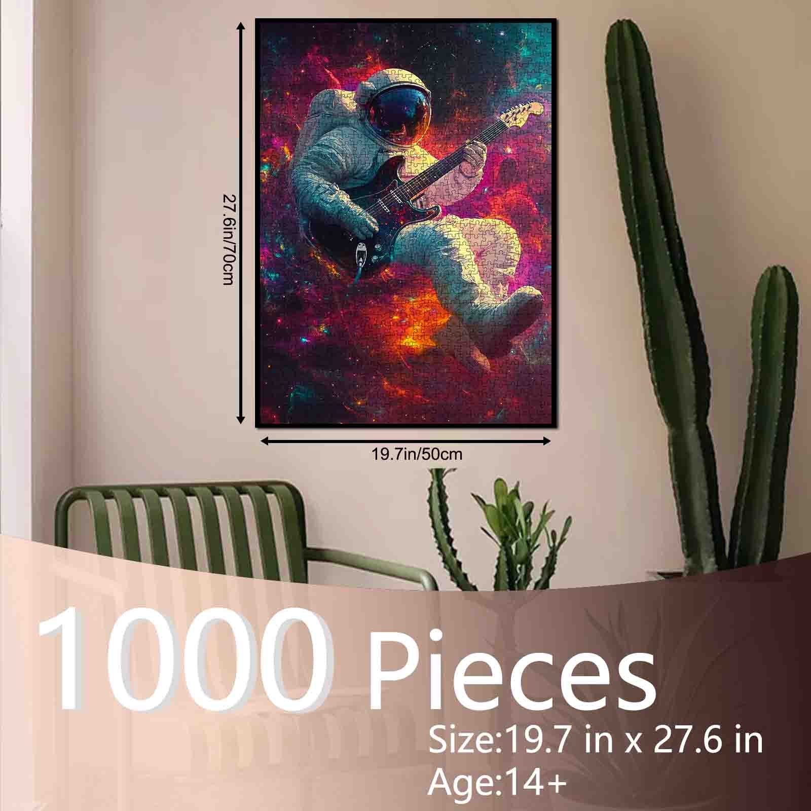 tucocoo-cosmic-guitar-astronaut-puzzle-1000-teile-weltraum image 5