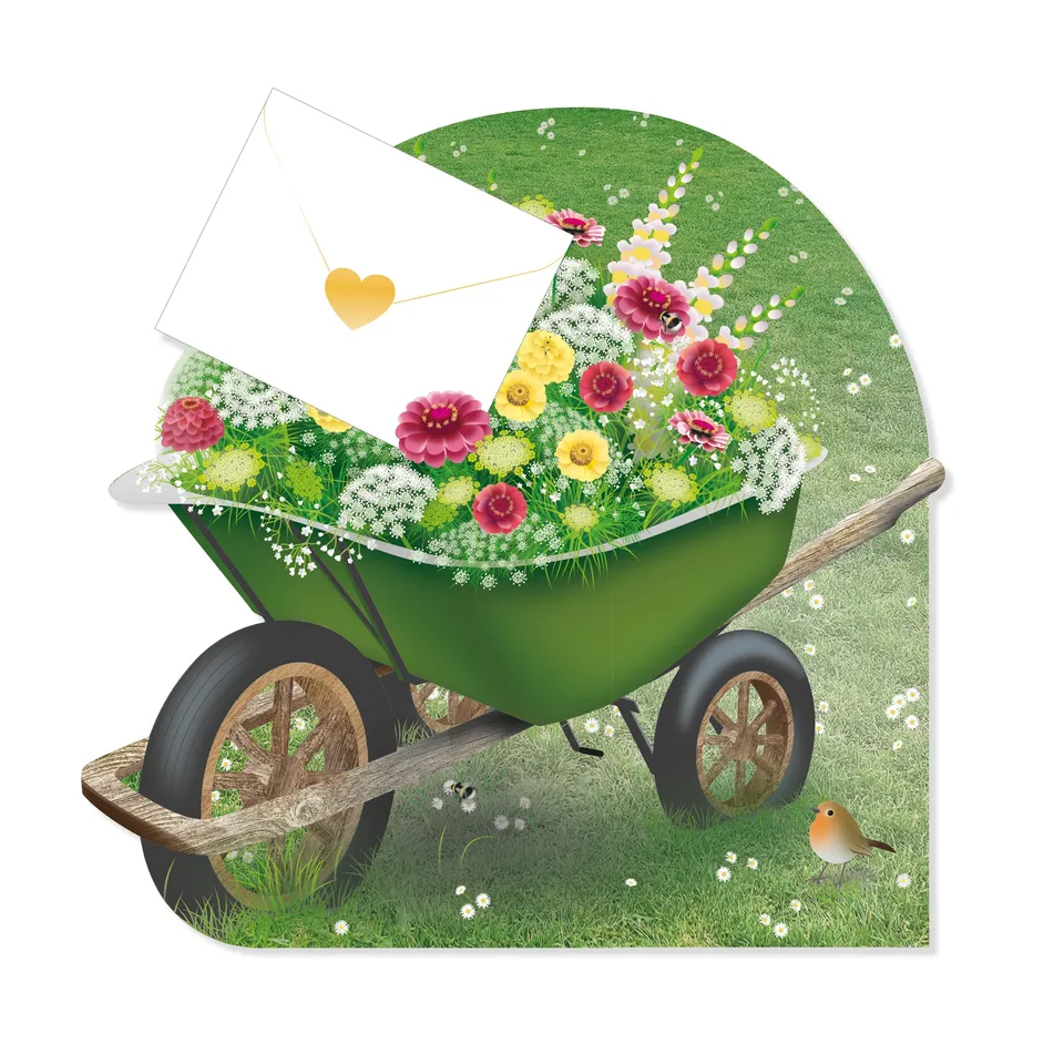 otter-house-floral-wheelbarrow-gru-karte-special-delivery image 1