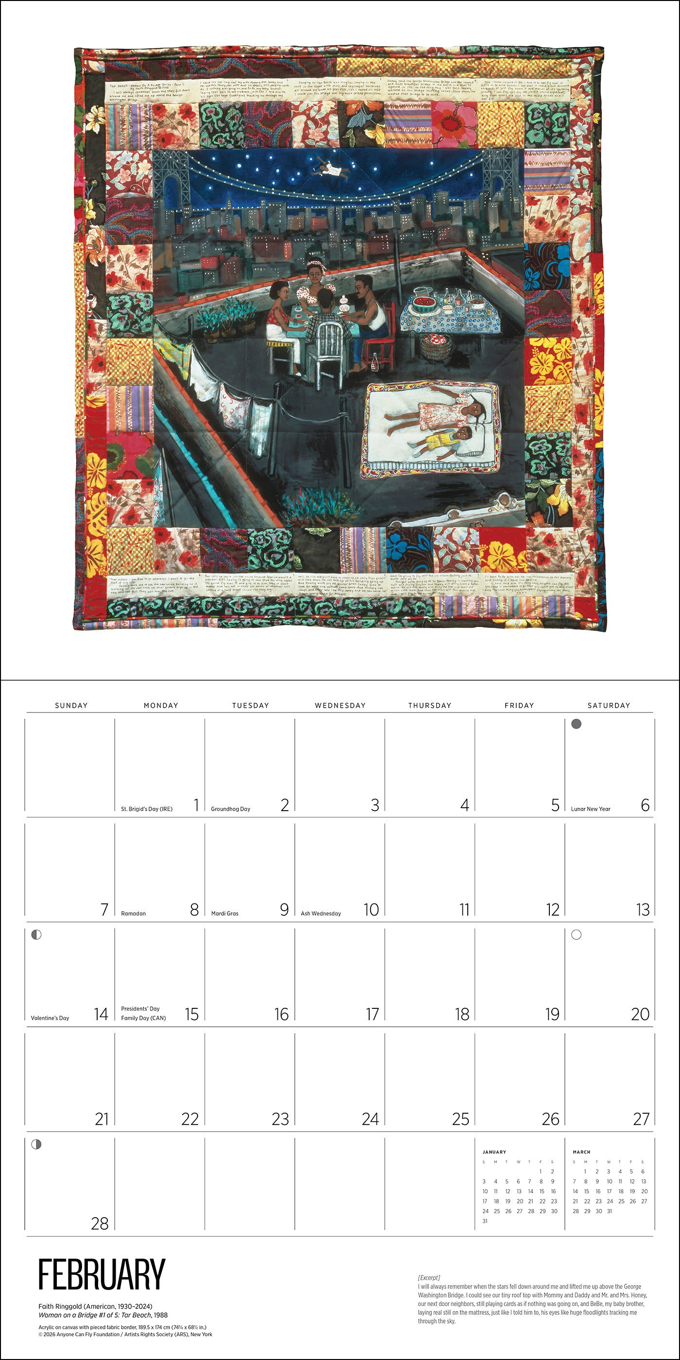 pomegranate-faith-ringgold-2027-wandkalender-kunstkalender image 4