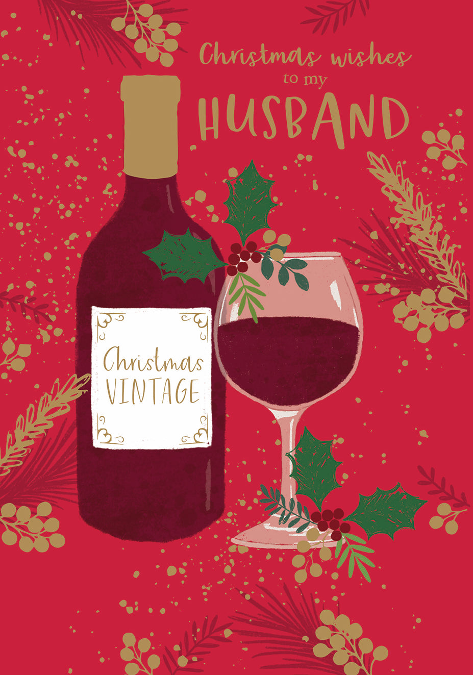otter-house-christmas-karte-ehemann-single-beeren-motiv image 1