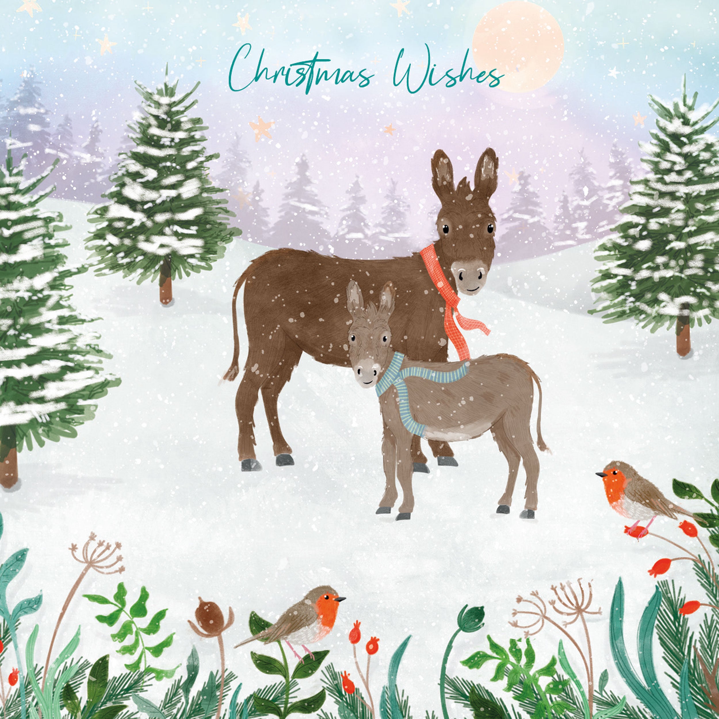 otter-house-christmas-keeping-warm-weihnachtskarten-charity-set image 1