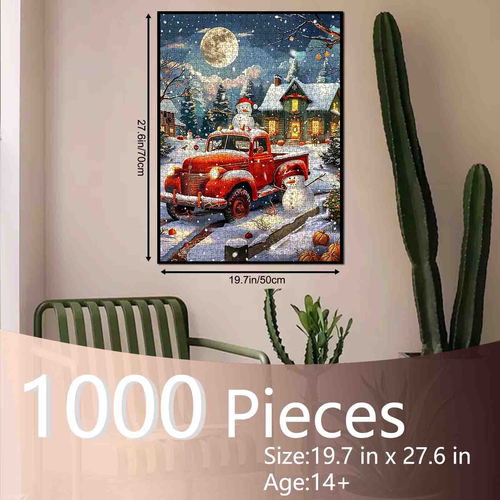 tucocoo-christmas-red-truck-puzzle-1000-teile-weihnachten image 5