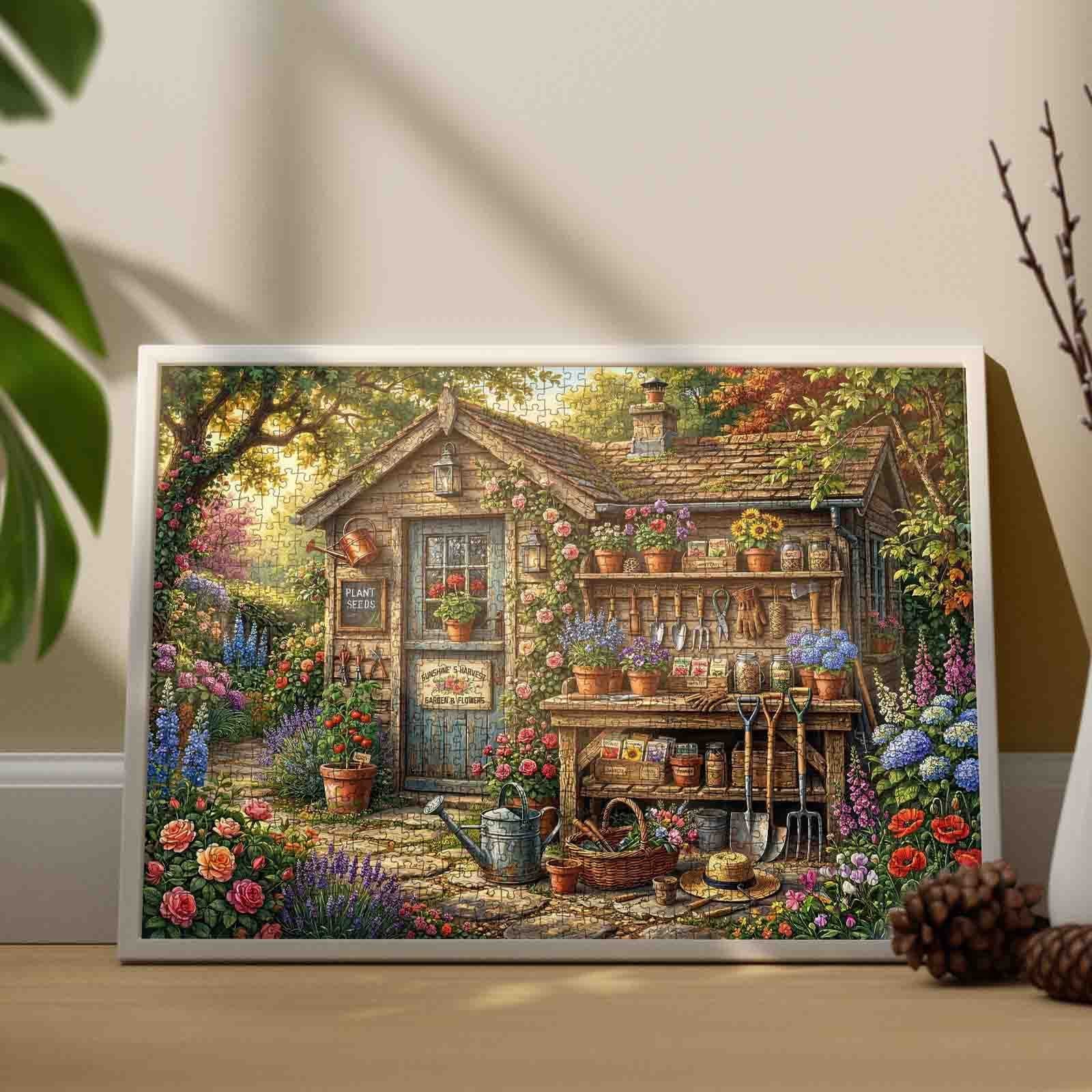 tucocoo-secret-garden-potting-shed-puzzle-1000-teile-blumen image 4