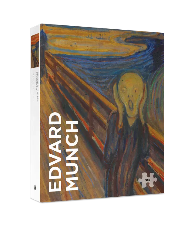 pomegranate-the-scream-puzzle-500-teile-munch-expressionismus image 1