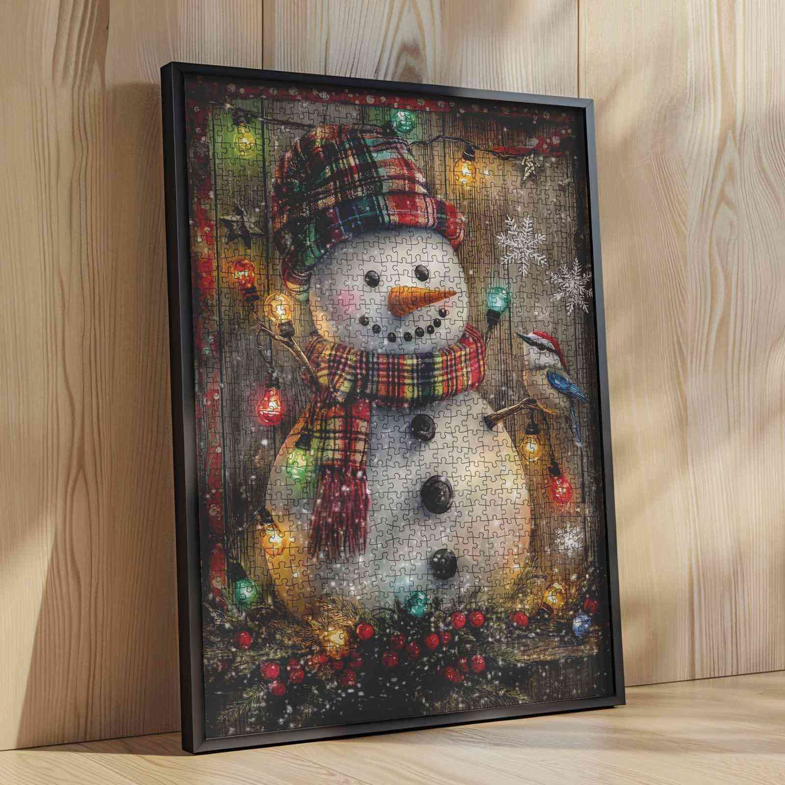 tucocoo-festive-snowman-lights-puzzle-1000-teile-weihnachten image 4