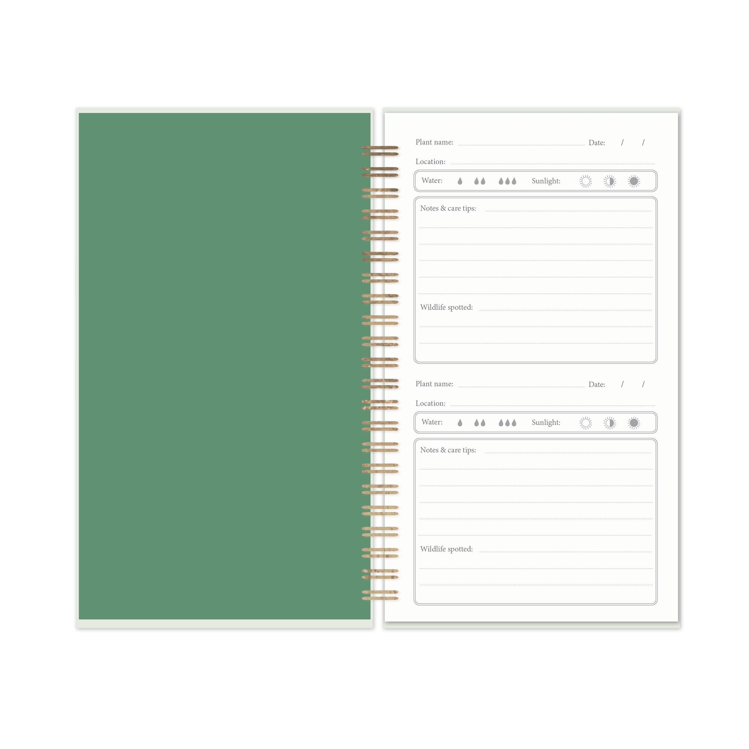 otter-house-garden-elements-garten-journal-notizbuch-blumen image 3